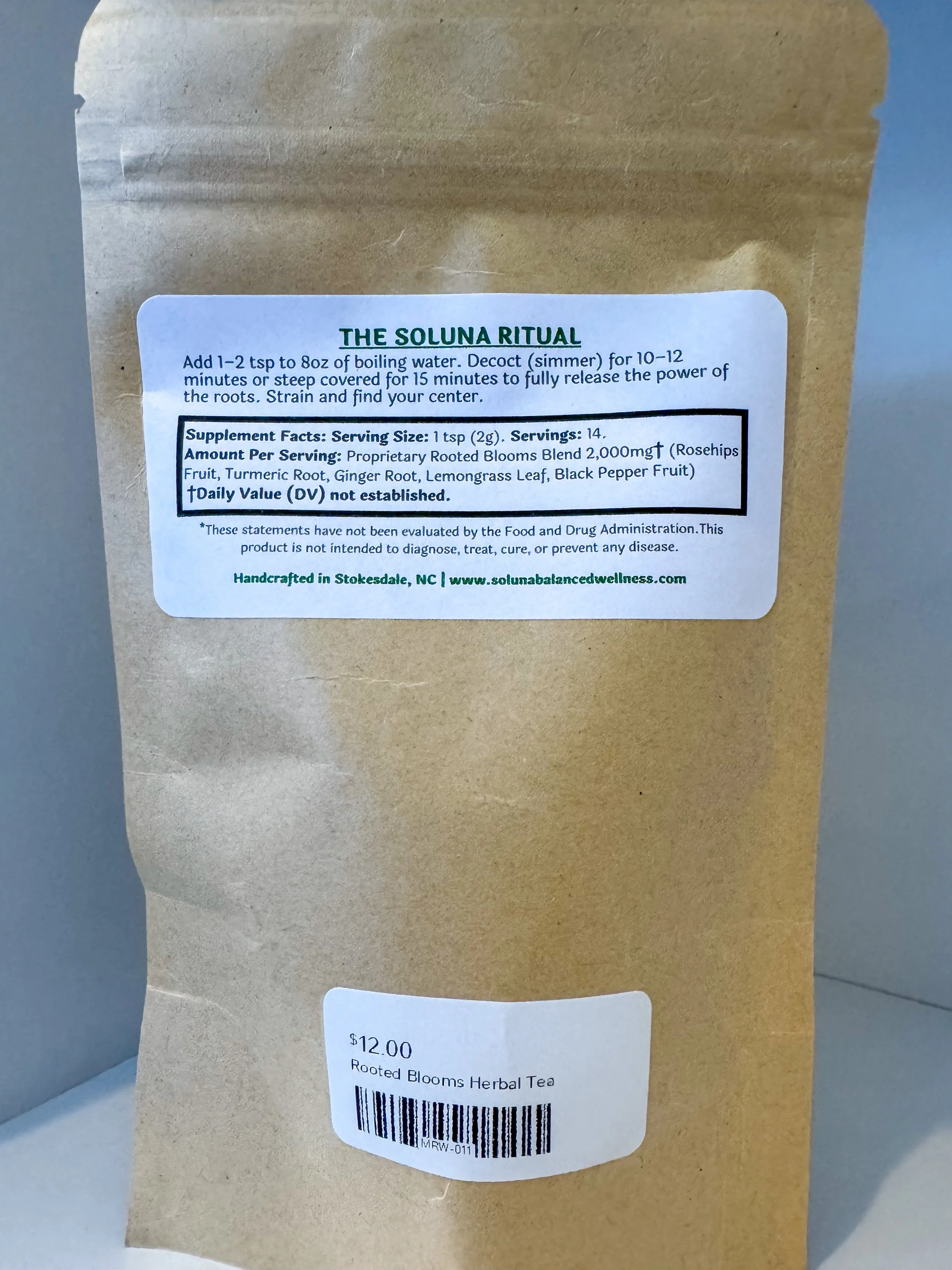 Herbal Infusion | Rooted Bloom