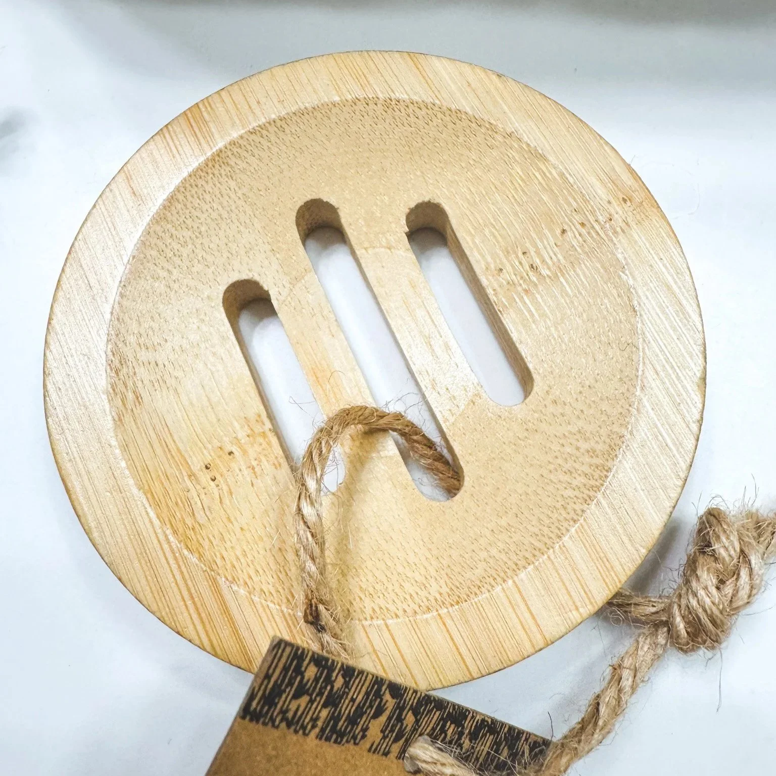 The Lift | Round Bamboo Sponge & Soap Holder