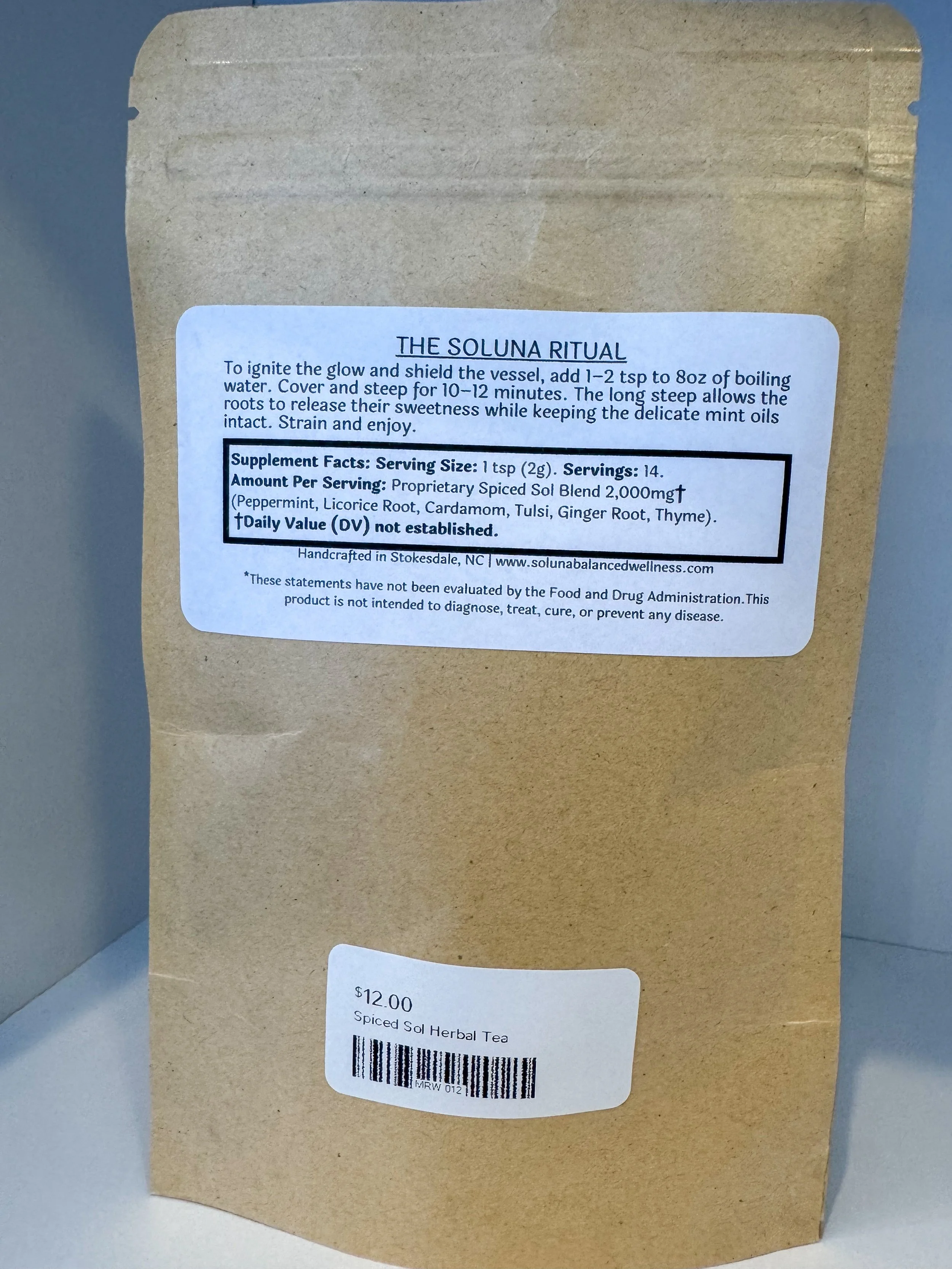 Herbal Infusion | Spiced Sol