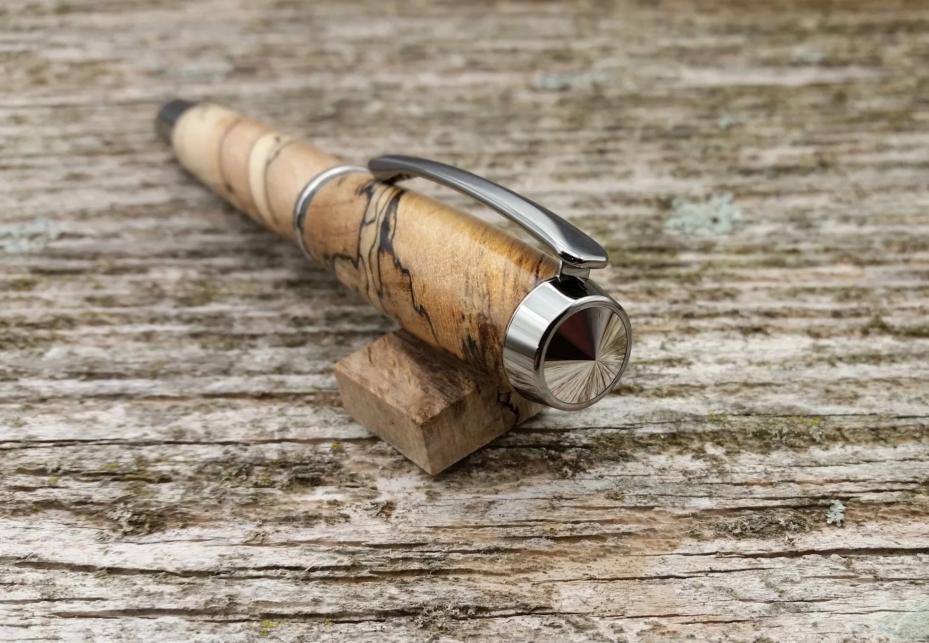 rollerball+pen+spalted+maple+end+view.jpg