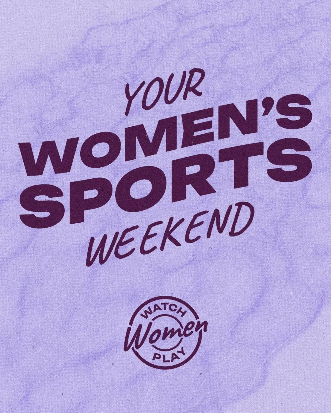 Lots of women&rsquo;s sports to watch this weekend! The last few games of the @thepwhlofficial regular season and the @wnba preseason starts today! What will you be watching? 

Visit our website to view the full master schedule, including game times 