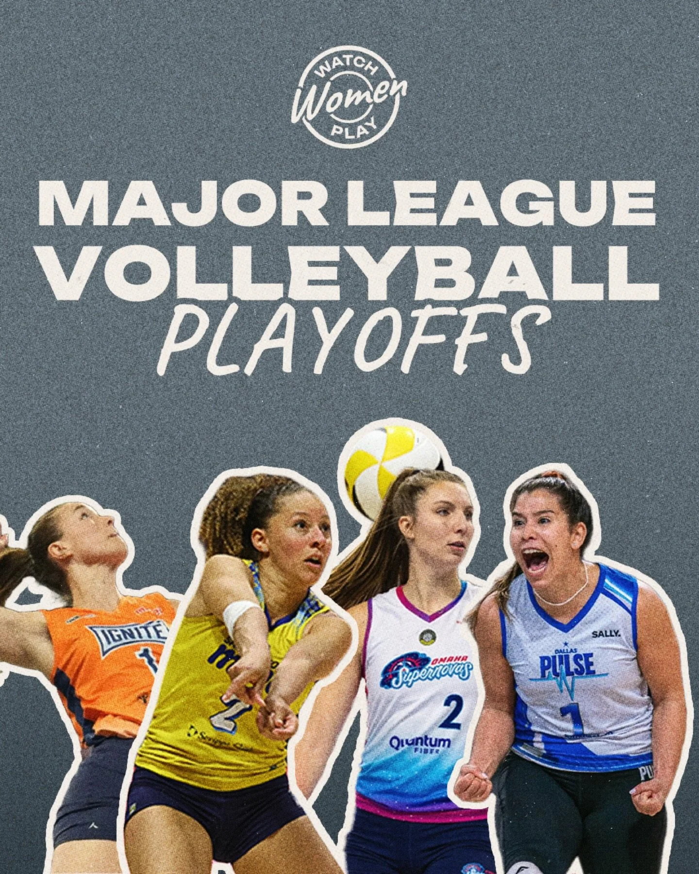 The @mlv semifinals are today starting at 7pm Eastern with Indy Ignite vs Omaha Supernovas! Later tonight, catch the Dallas Pulse vs. San Diego Mojo. 

The teams that win these matchups will move on to the championship game this Saturday at 3pm Easte