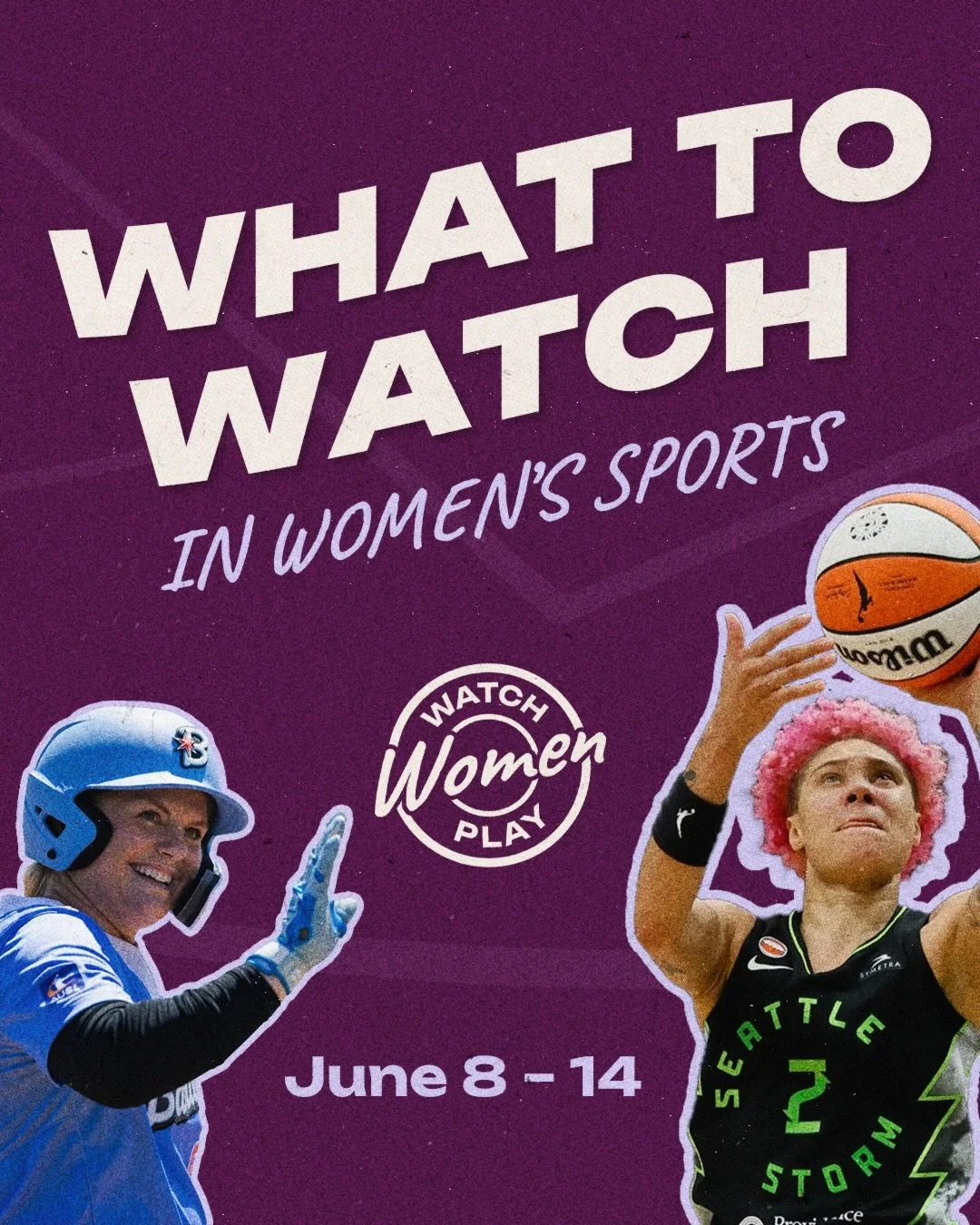 A new week brings new women&rsquo;s sports to watch! Tomorrow marks the beginning of the @theauslofficial season! 🥎

Also, the @wnba Commissioner&rsquo;s Cup continues and the @uswnt is down in South America with another friendly against Brazil!

Vi