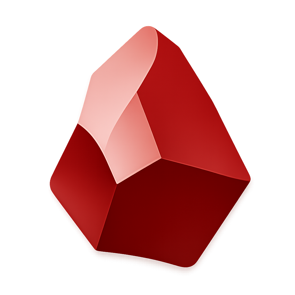 Une gemme rouge facettée avec un reflet sur une surface noire.