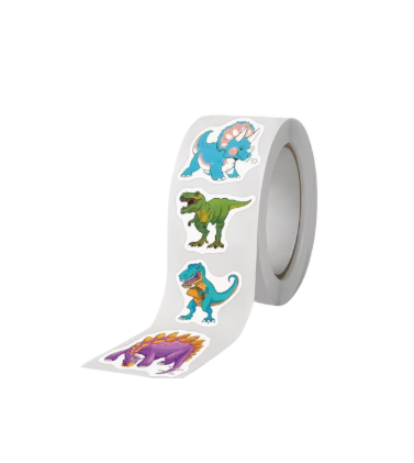 500 dinosaur stickers
