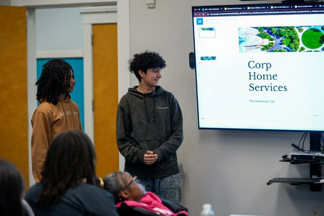 Last Wednesday, our Endless Opportunities students stepped into their CEO era for Pitch Week! 💼✨

They spent the evening presenting business ideas they&rsquo;re hoping to launch this summer, all for a chance to win up to $500 and they did NOT disapp