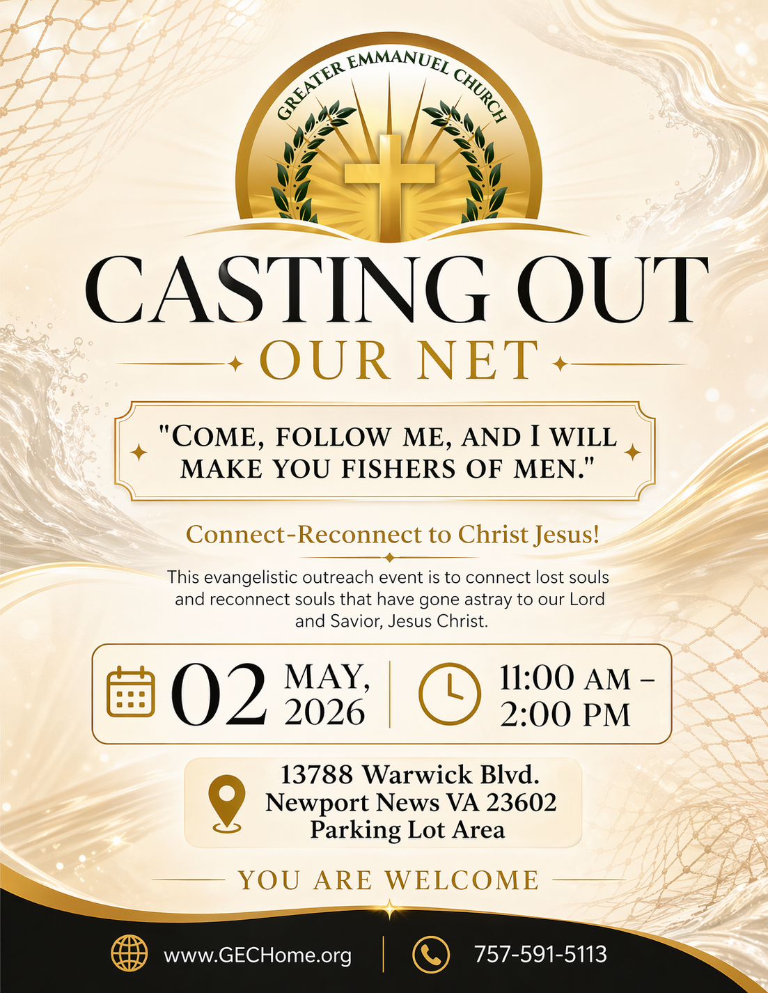 Outreach - Casting Out Our Net