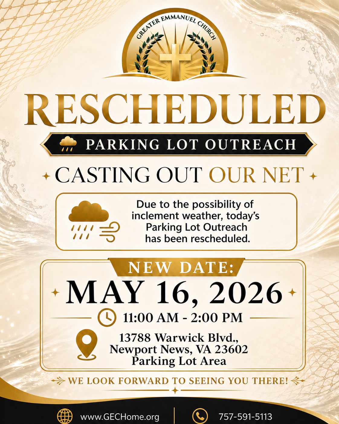 Outreach - Casting Out Our Net