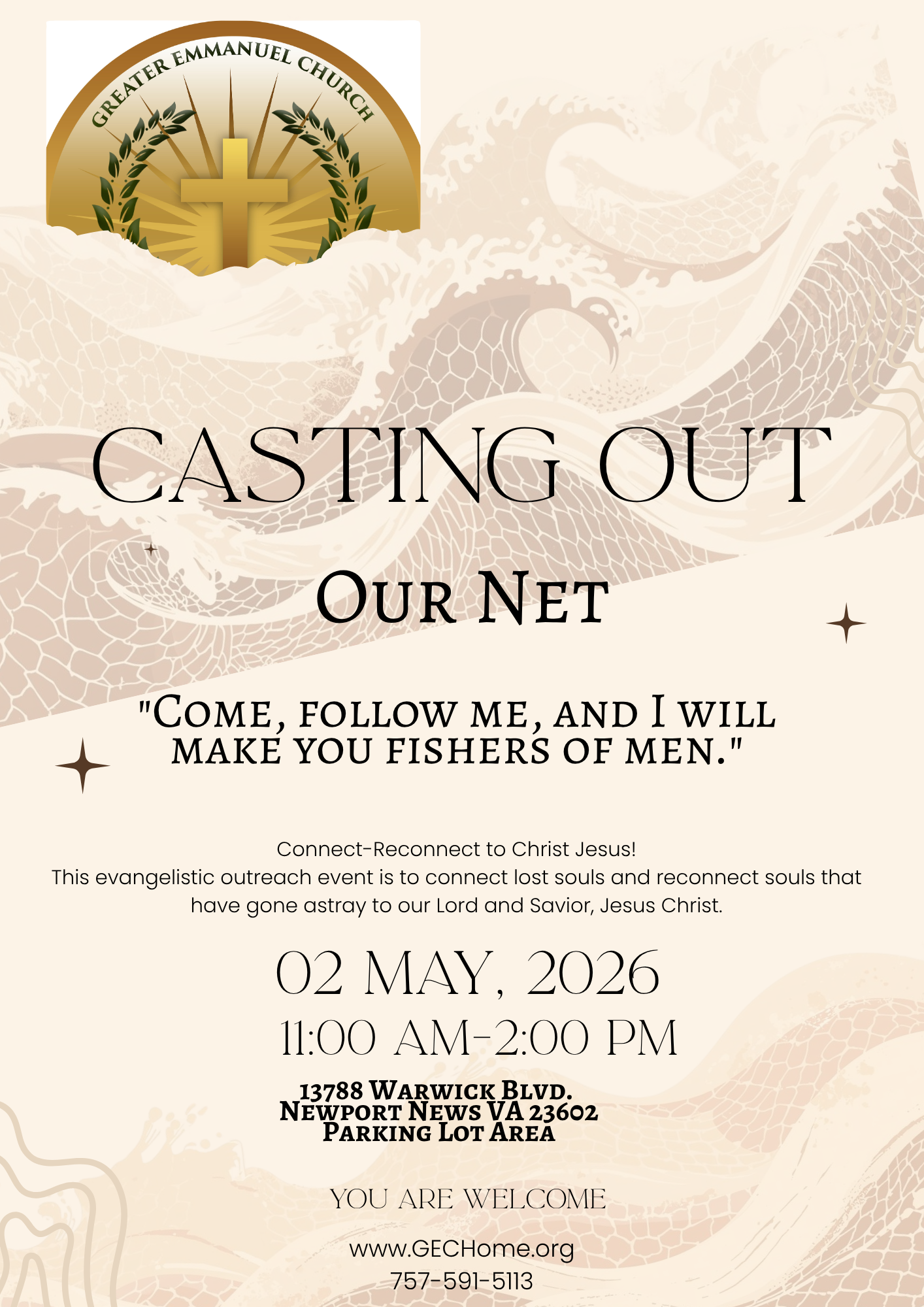 Casting Out Event