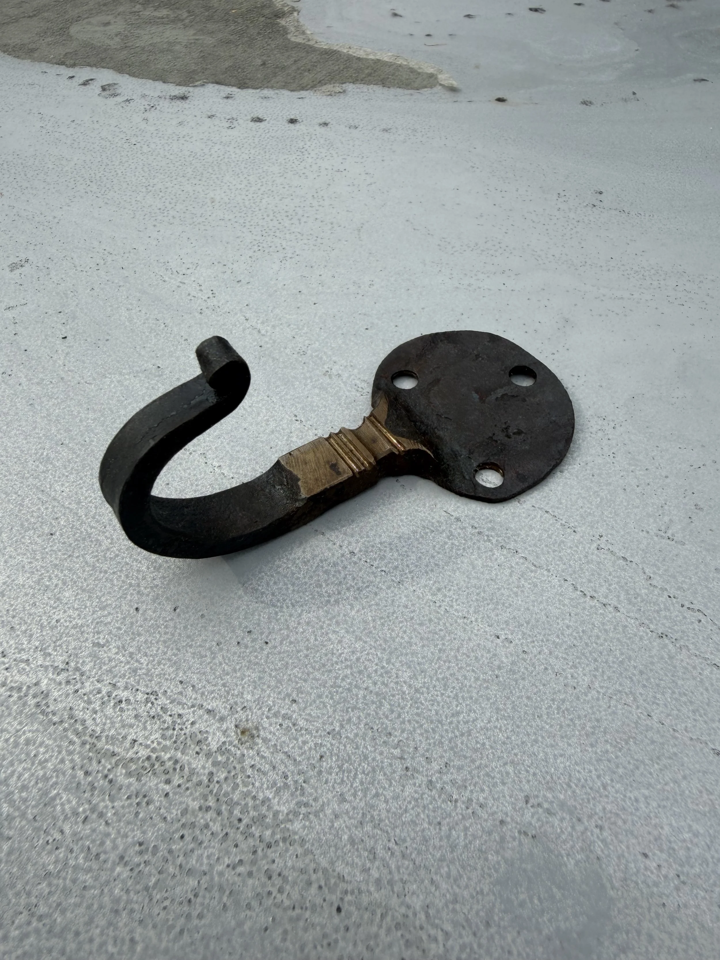 Decorative 18th Century Cusp Hook #1