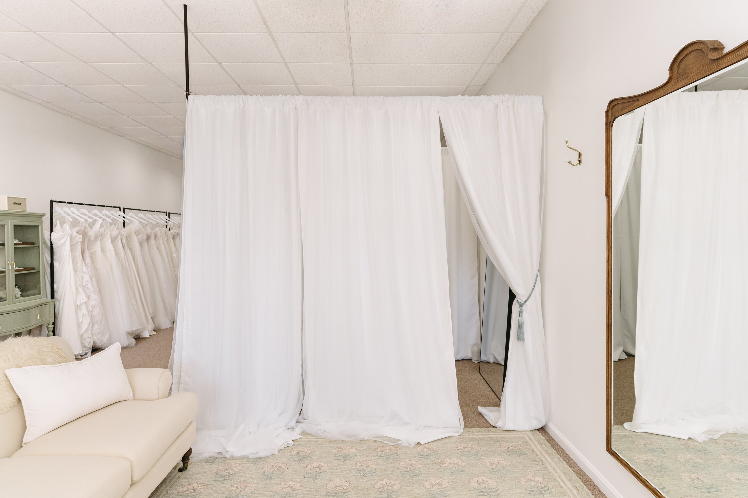 bridal changing room in maine