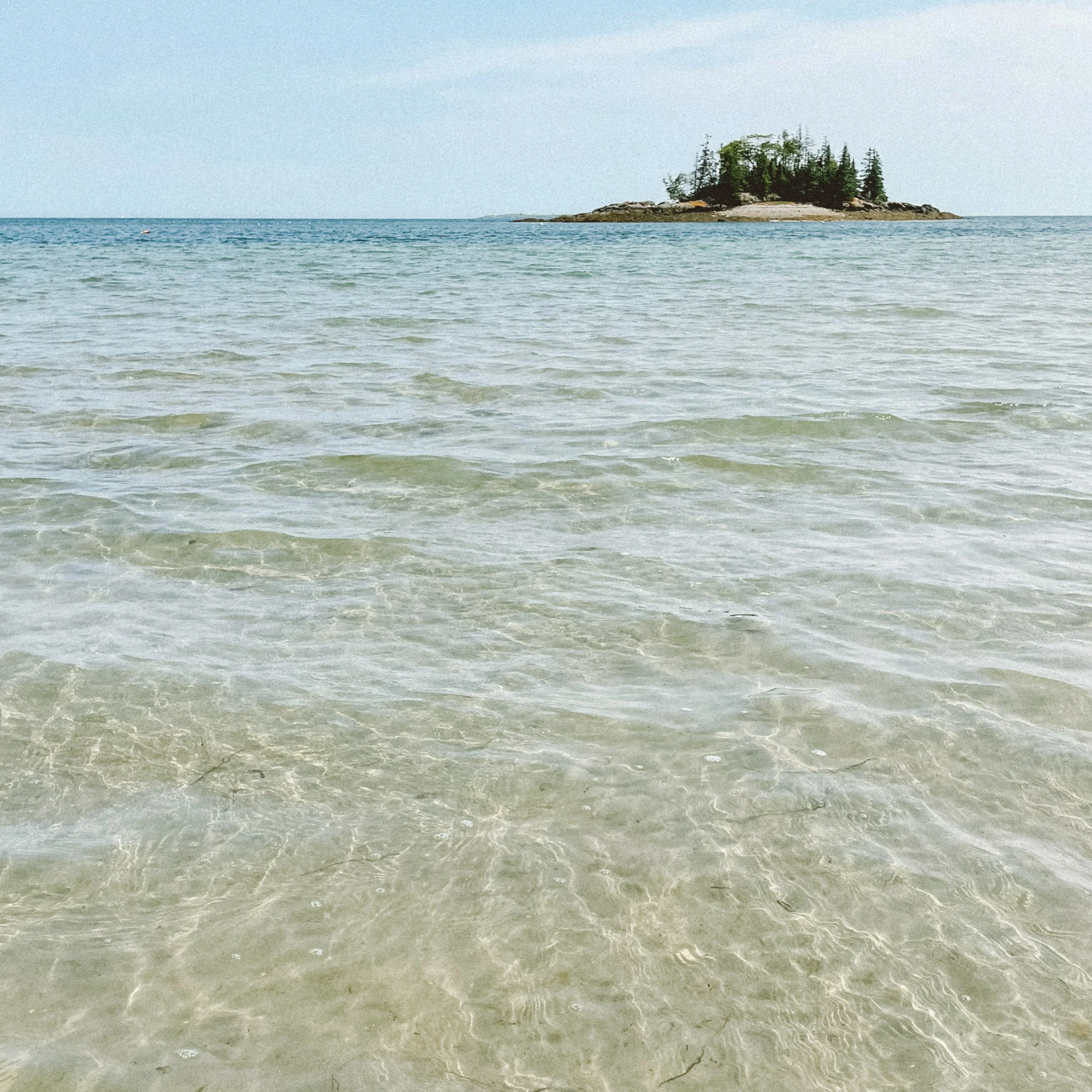beach in maine