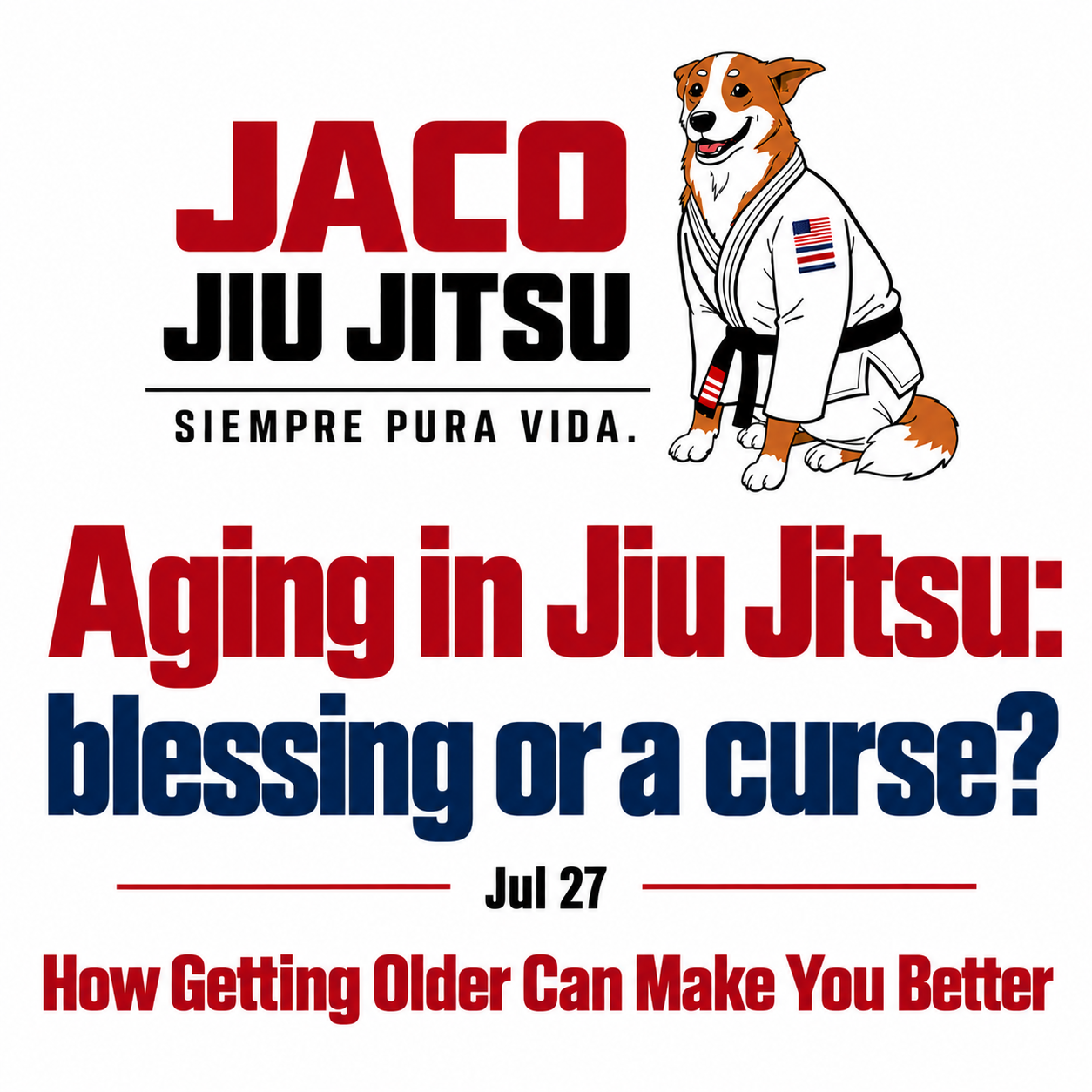 Aging in Jiu Jitsu: blessing or a curse?