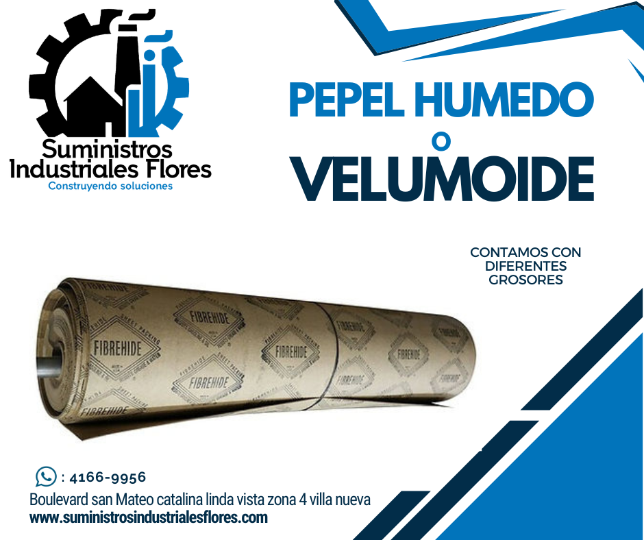 Velumoide " Papel Humedo"