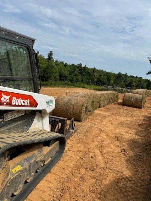 Sod installation project Bartlett Tennessee