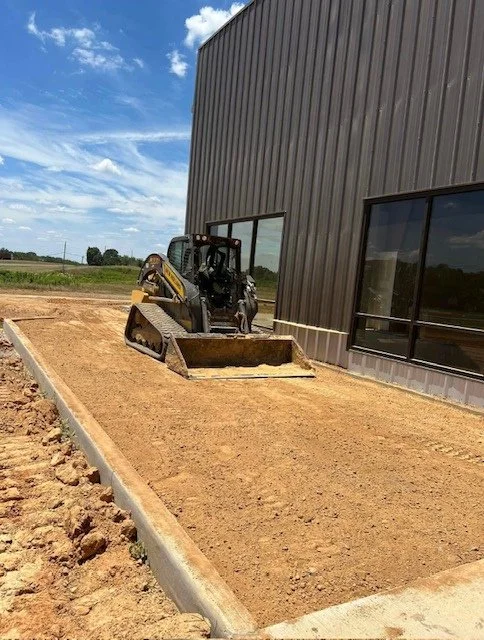 Land Grading in Bartlett Tennessee.