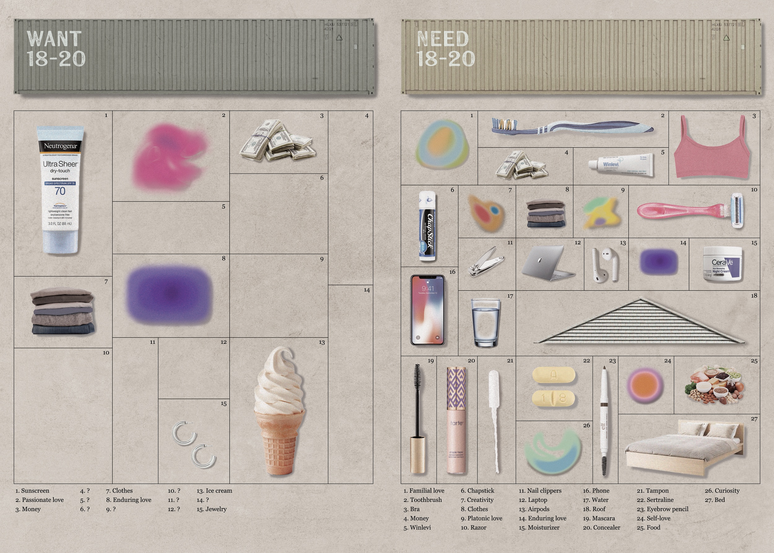 At the age that I made this I wasn't exactly sure what I wanted, so I left some of those slots empty.