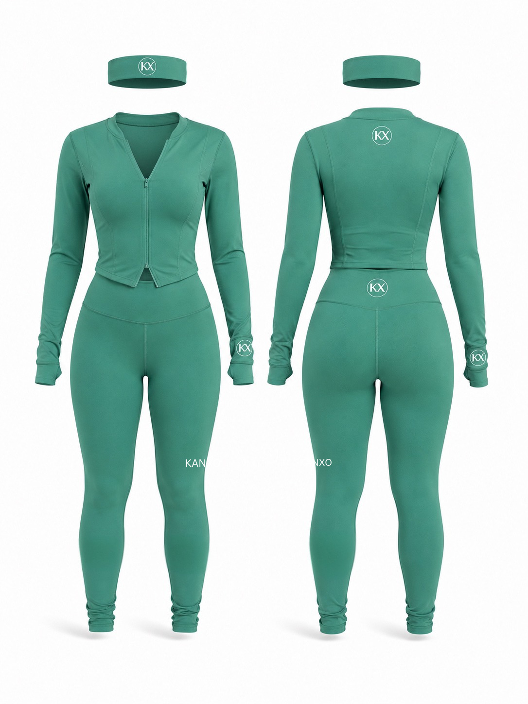 FlexForm 3-Piece Set – Wave Green