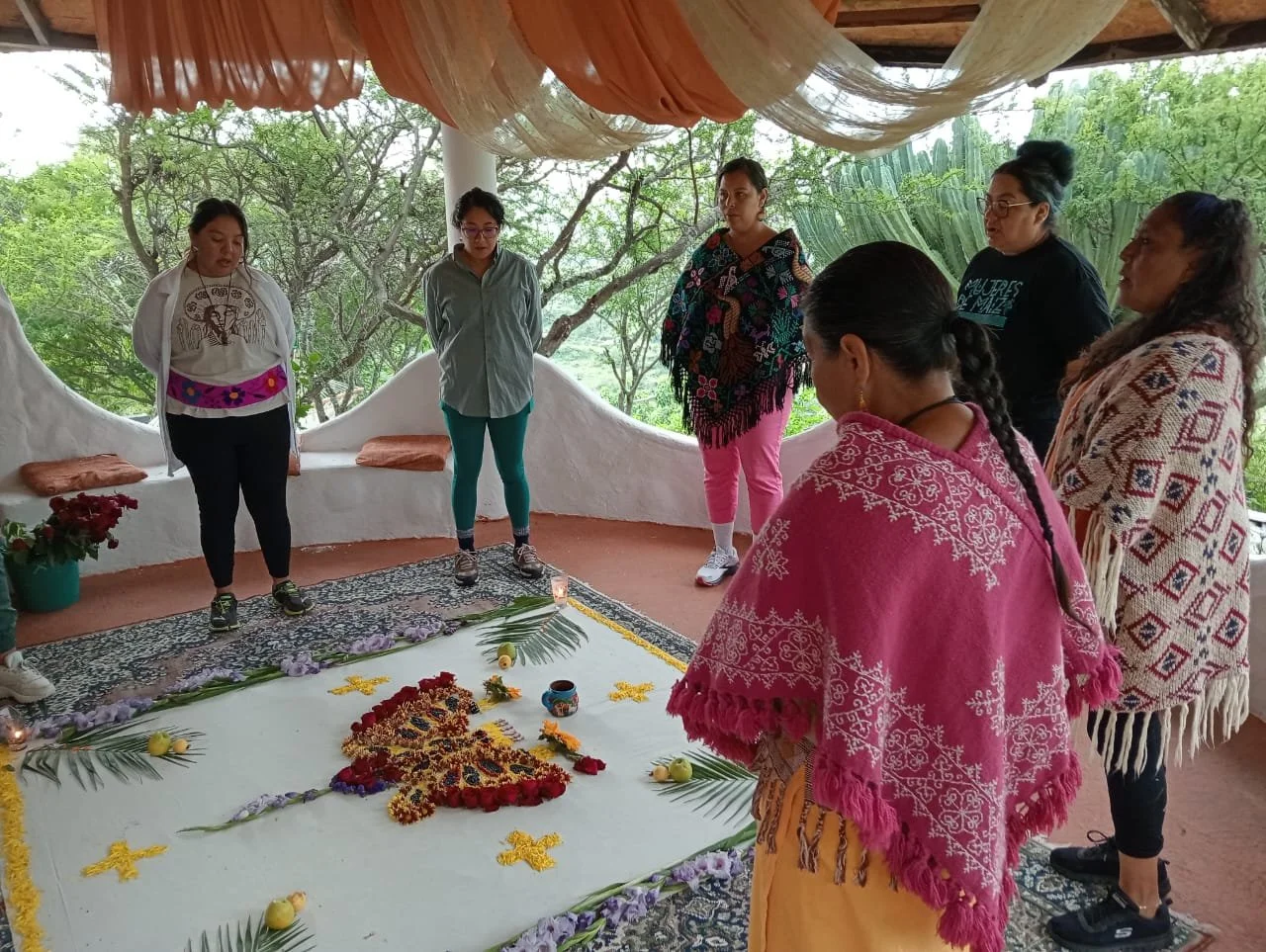 Thursday, August 14 - Final Temazcal & Closing Ceremony 
We’ll enter the temazcal one final time, offering gratitude to the energies, ancestors, and guardians who have walked with us throughout this journey.
In the evening, we’ll gather in a closing 