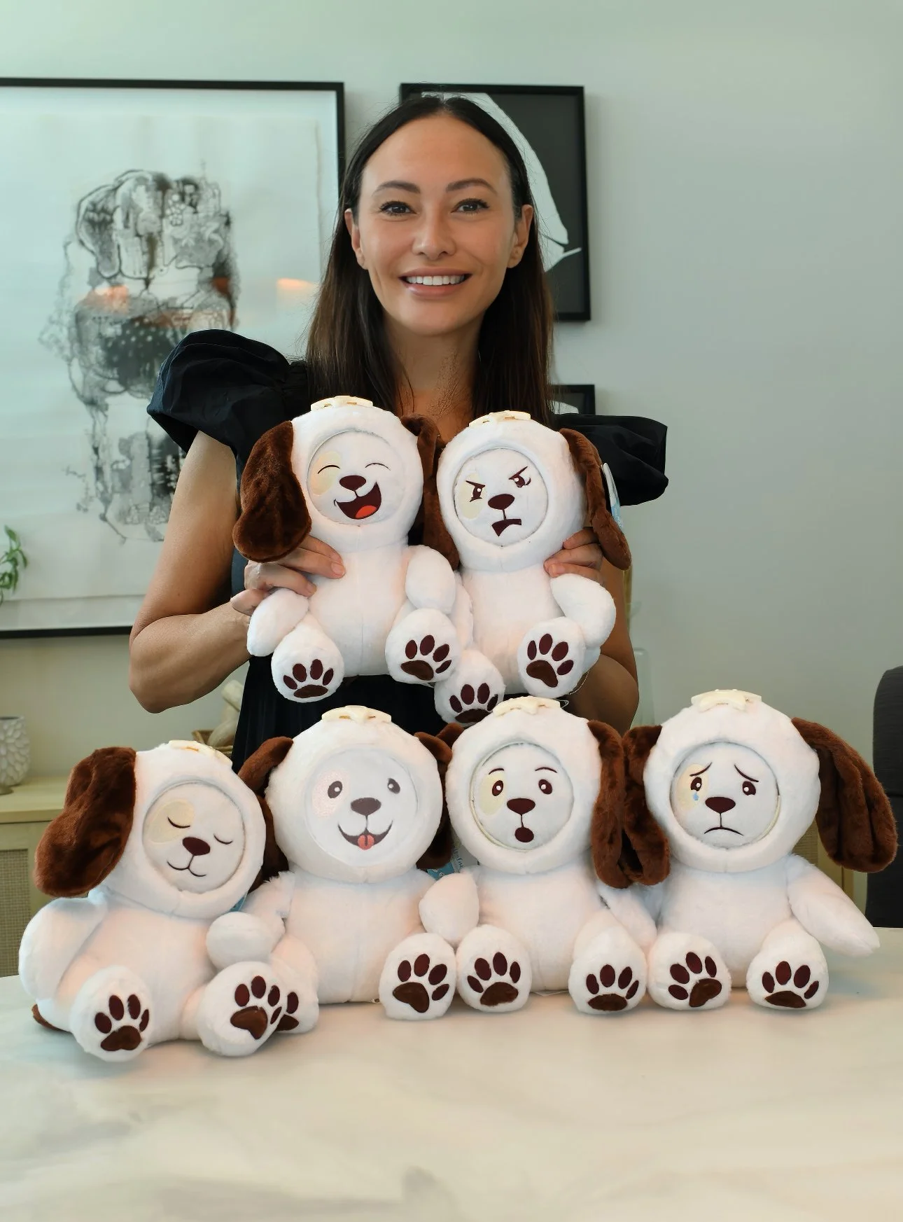 Whatsitsface (aka Moodles) emotional intelligence plush toy, makes learning fun!