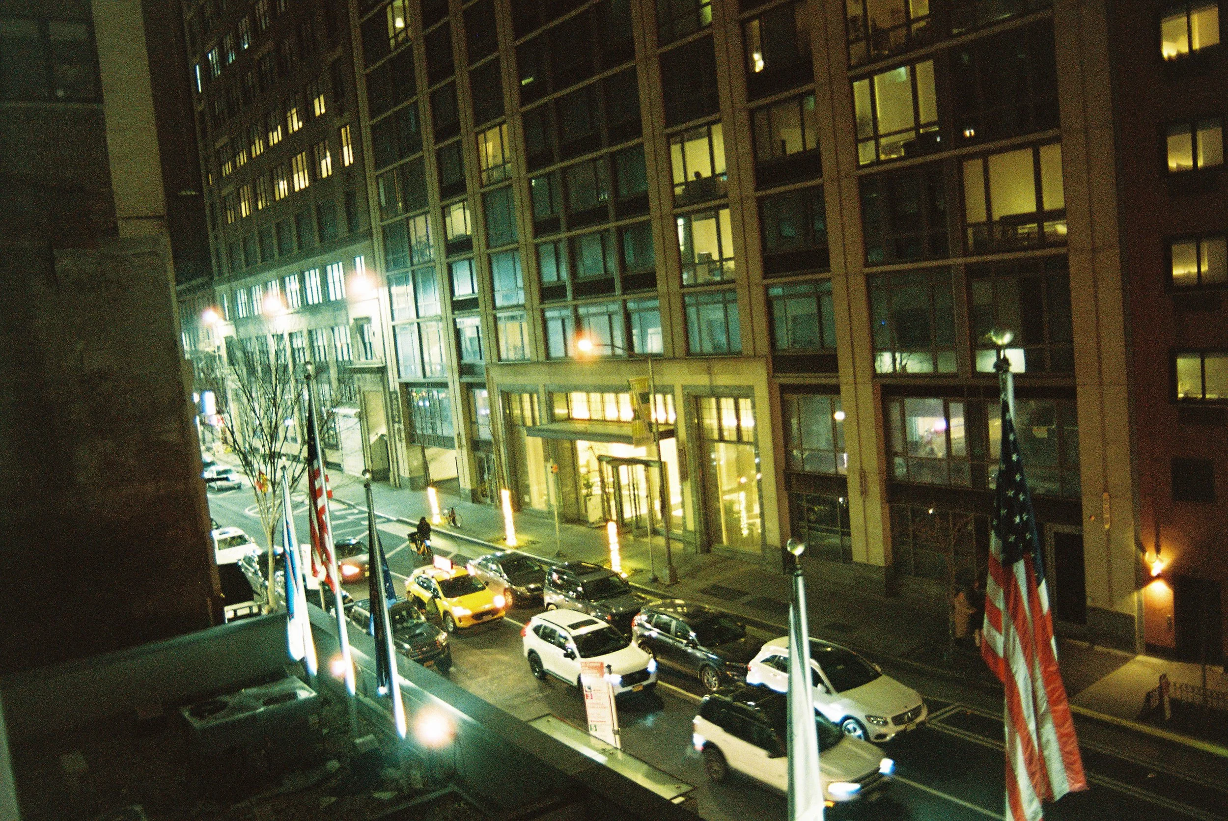 Midtown, NY | Portra 800