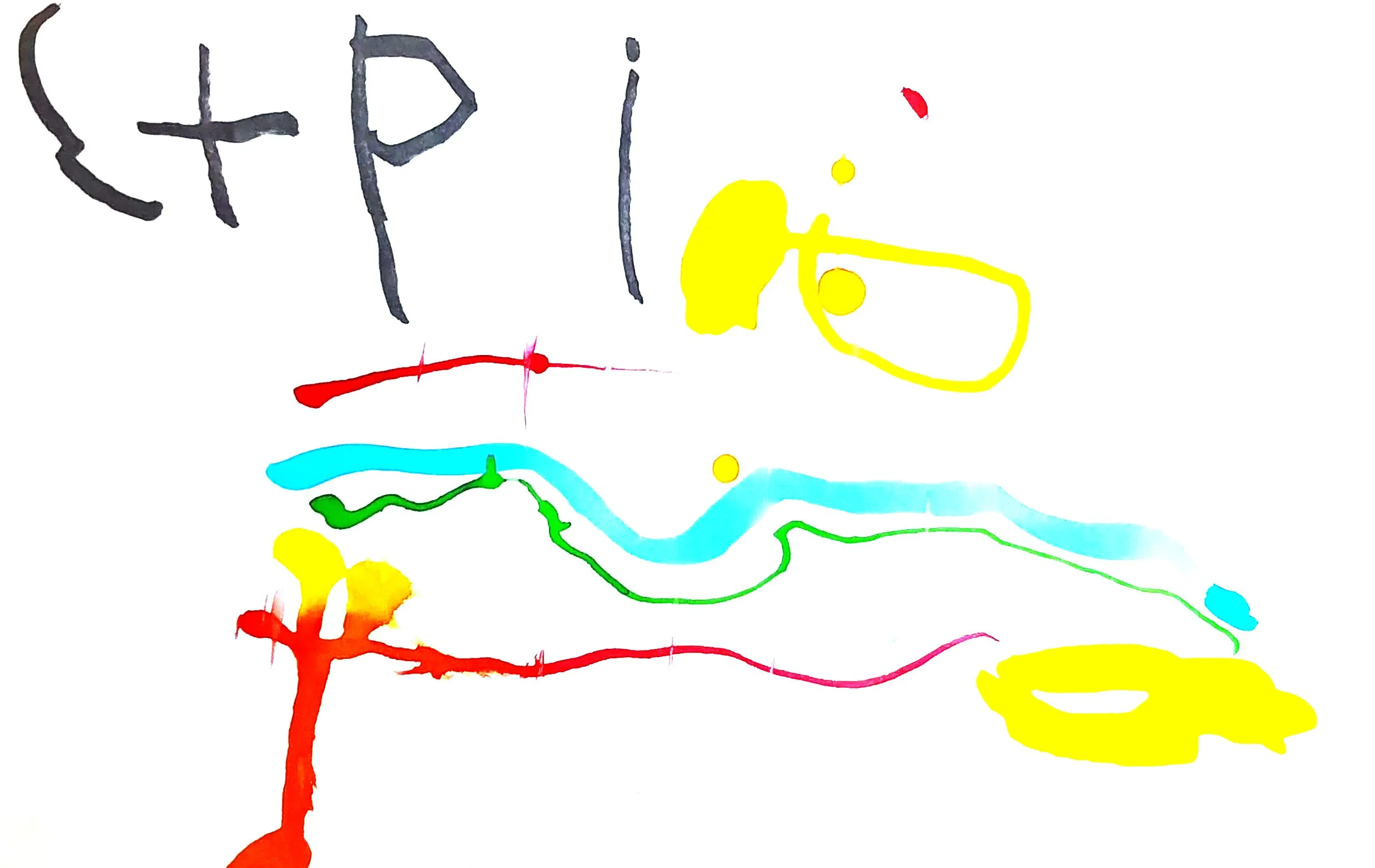 The origin of my artist signature and an early work