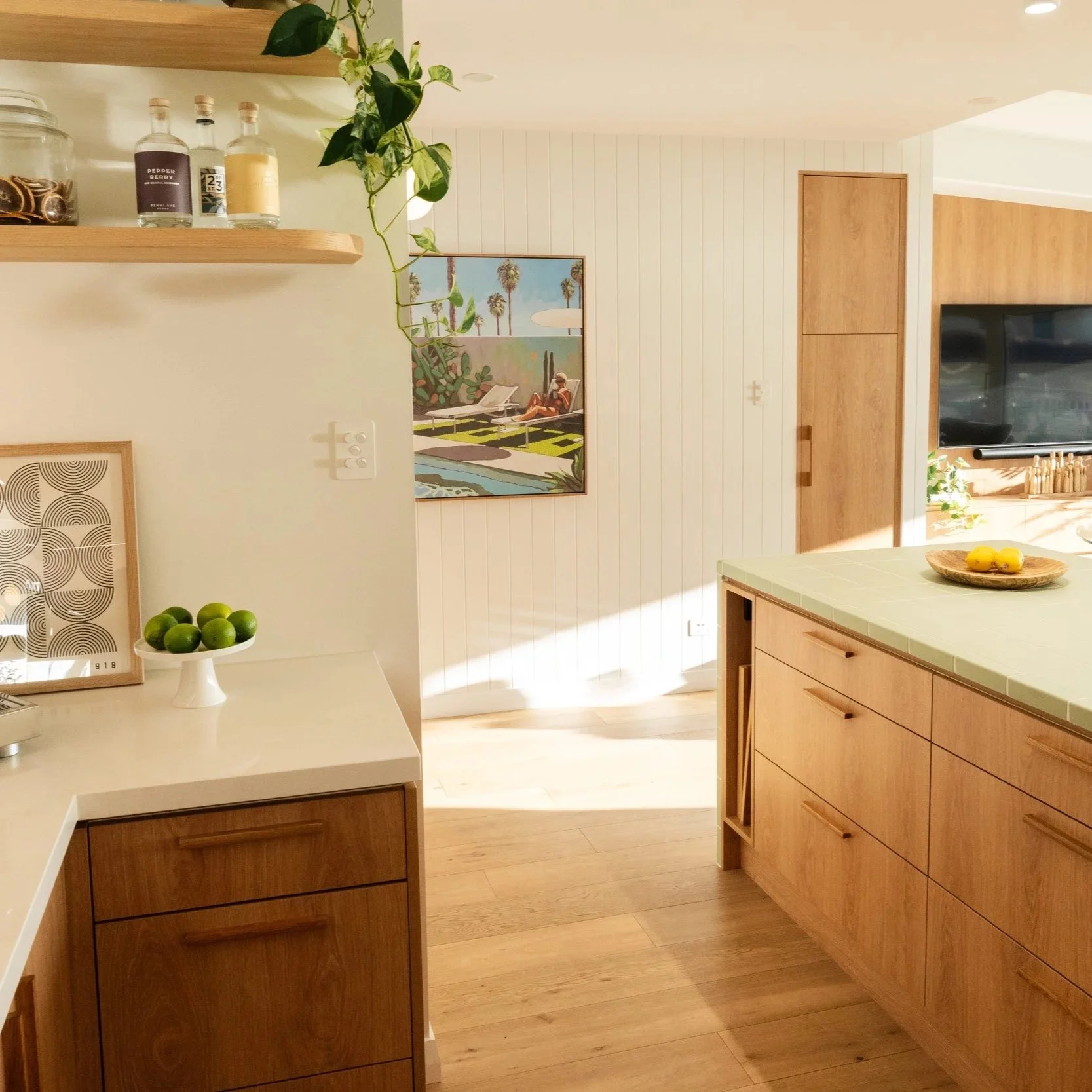Light-filled custom kitchen renovation in Seacliff, Adelaide