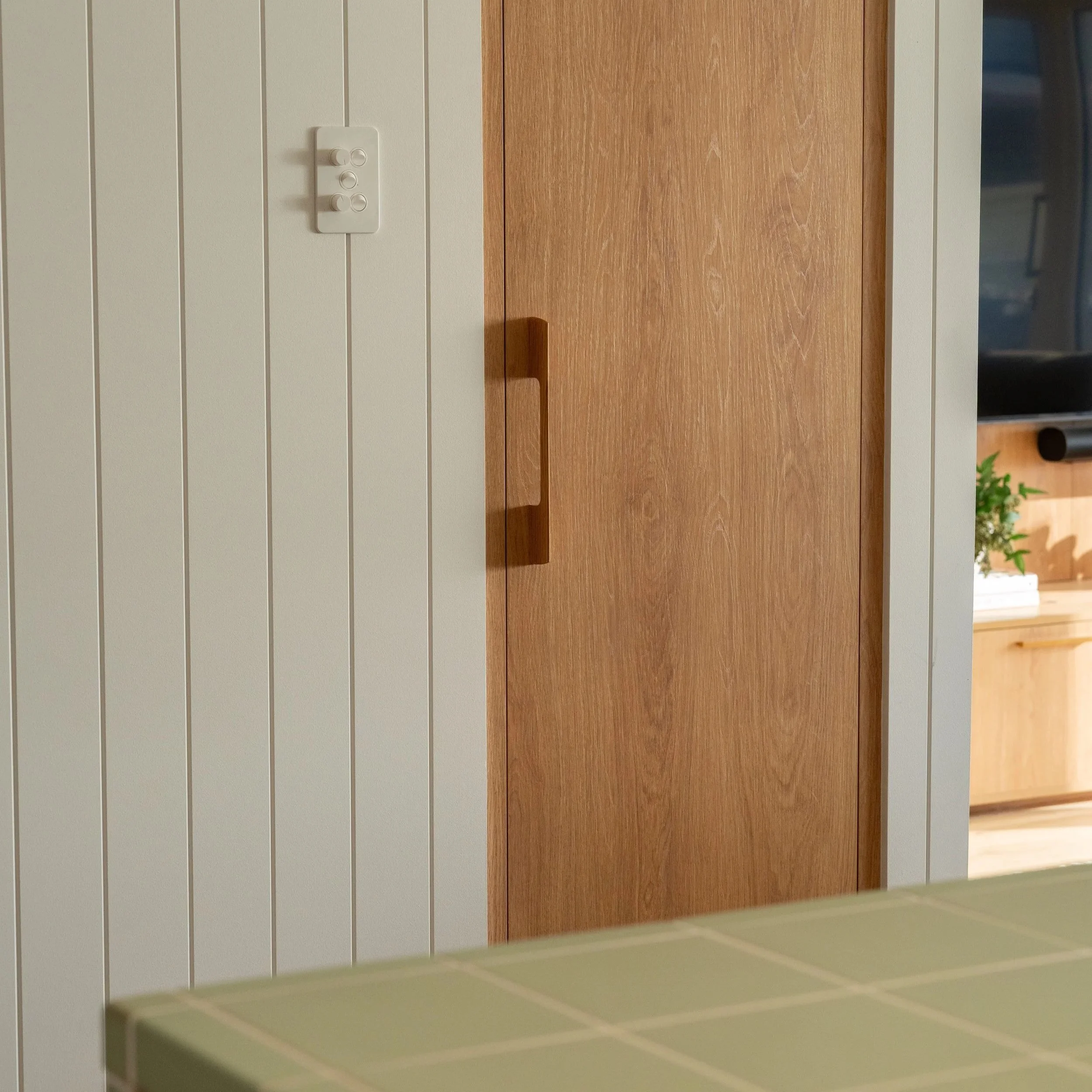 Floor-to-ceiling custom kitchen cabinetry in Seacliff
