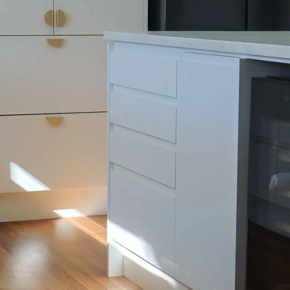 Custom cabinetry and drawer storage in- Glenelg South