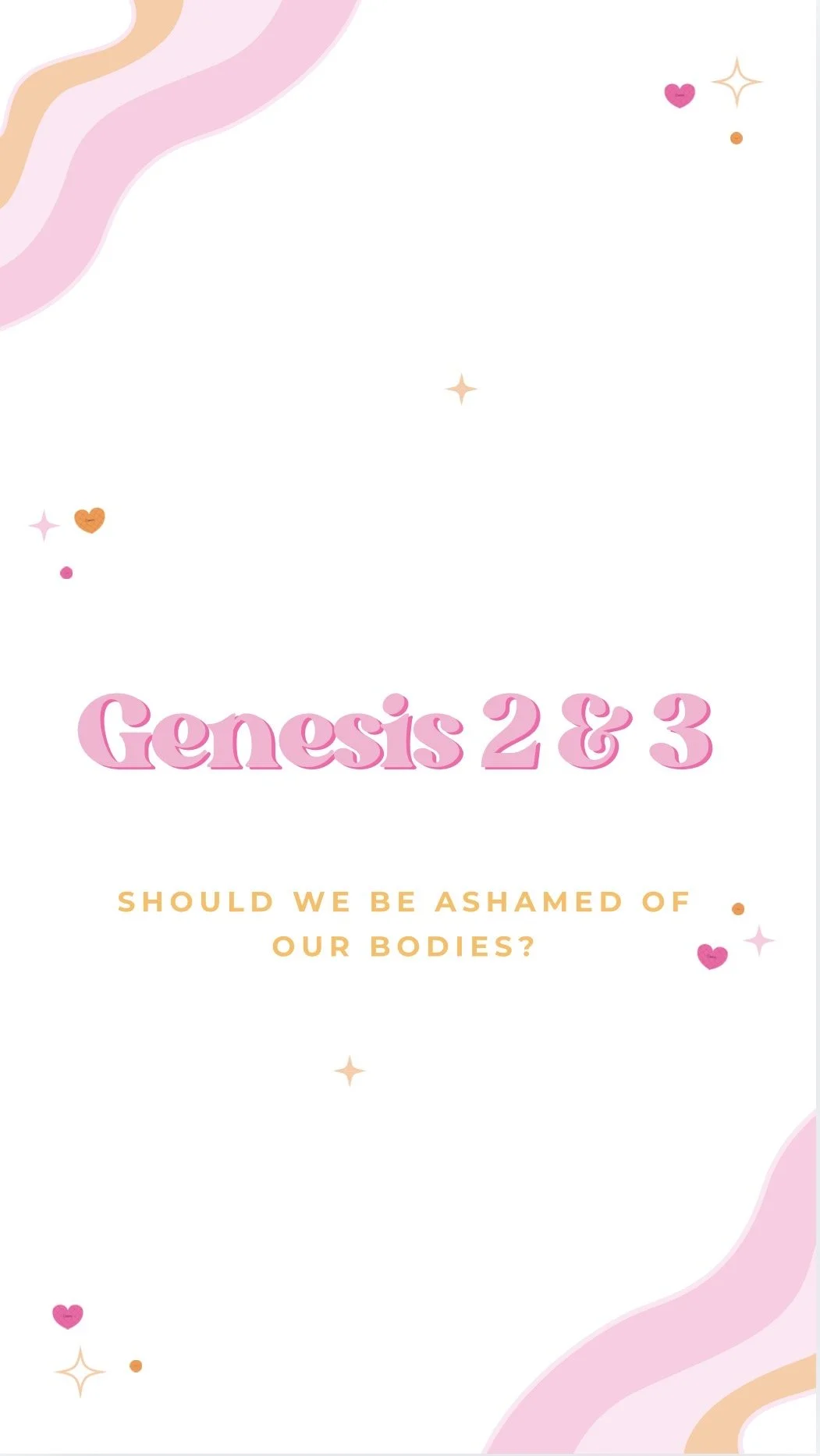 Naked and Unashamed: Genesis 2 &amp; 3, the Body, and Where Shame Actually Entered