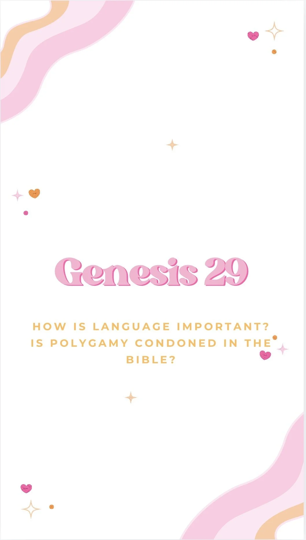 “Seven Years, Two Sisters, and a Whole Lot of Questions: Sitting With Genesis 29”