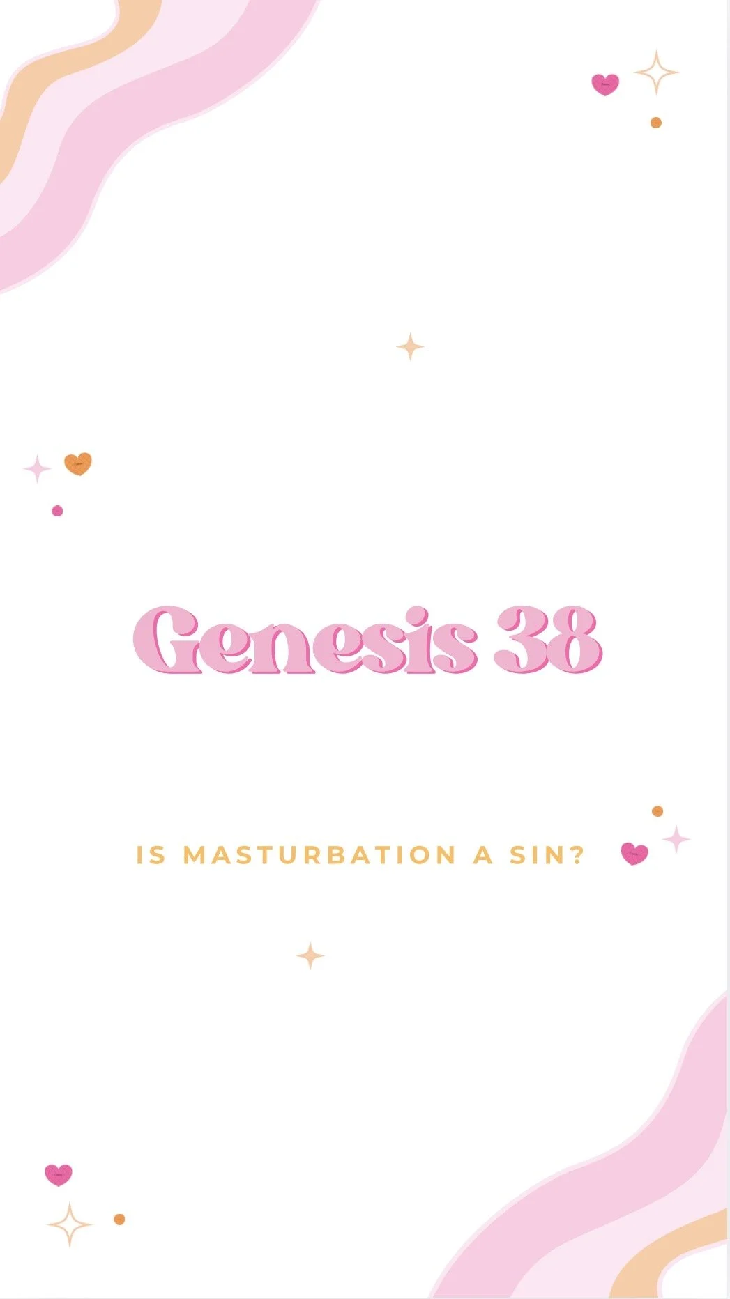 Genesis 38 — When the Bible Gets Messy, Complicated, and Uncomfortably Human