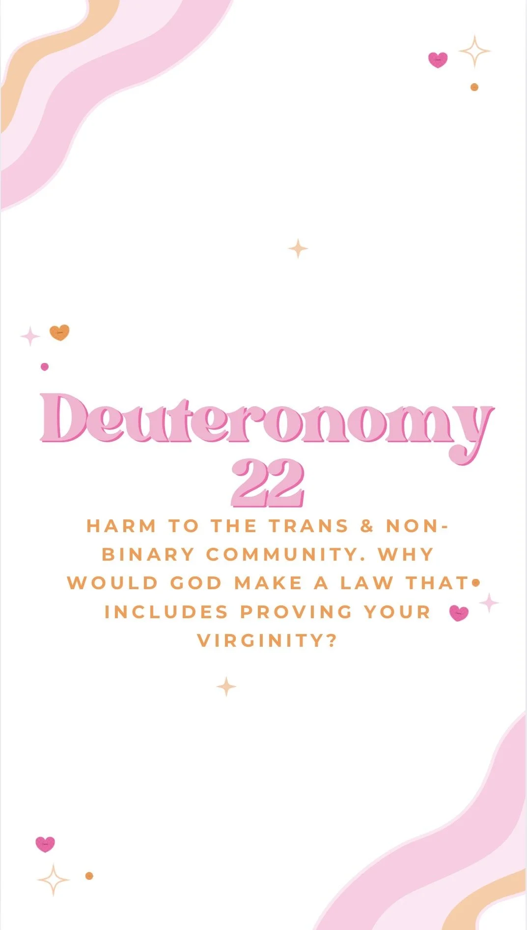 Reading Hard Scripture, Out Loud, With My Dad (Deuteronomy 22)