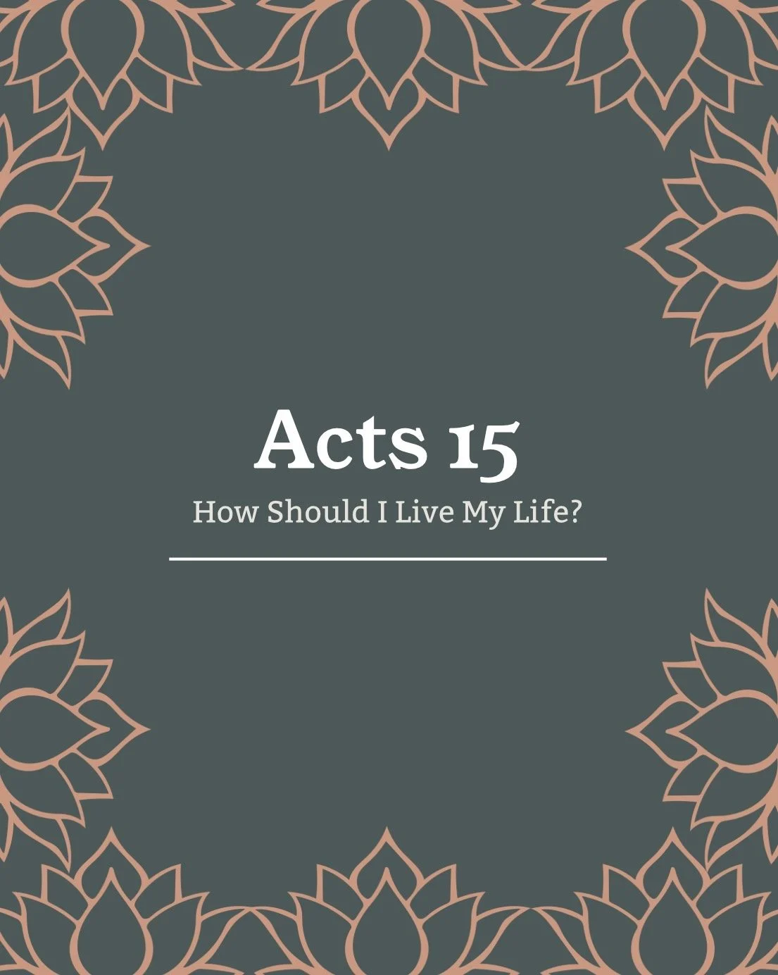 A Council, a Question, and a Whole Lot of ‘I Don’t Know’