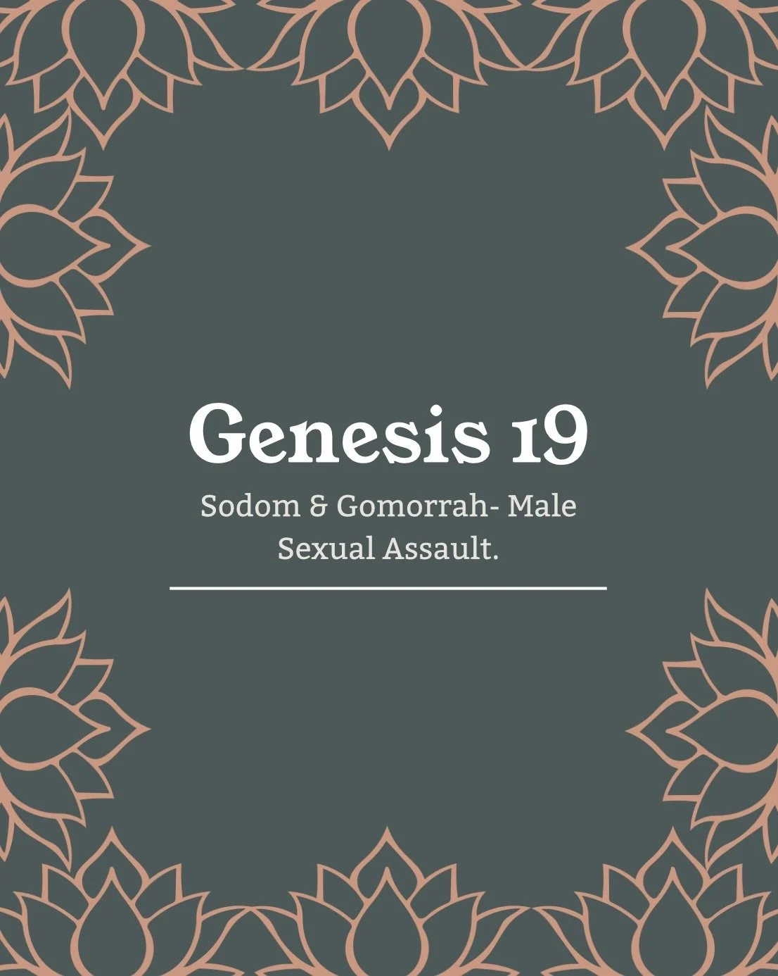 “The Story That Made My Stomach Drop: Sitting With Genesis 19”