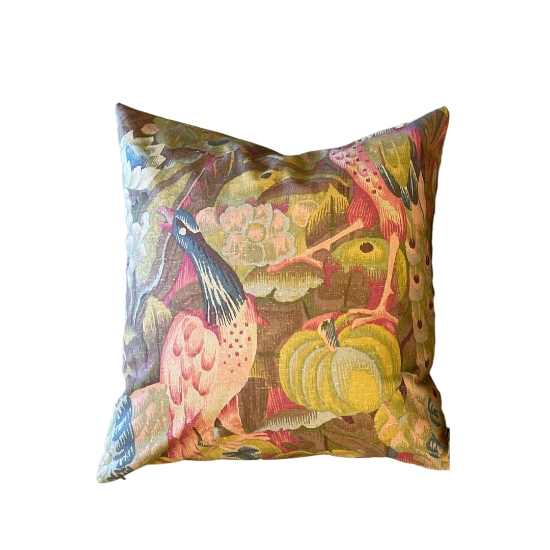 Pair Exquisite Botanical Custom Pillows