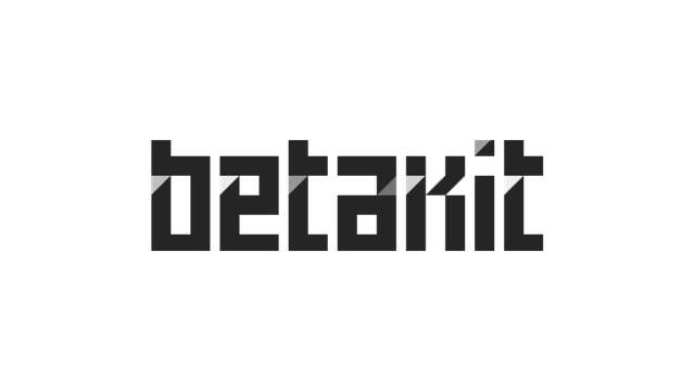 The logo of the company 'betakit' in stylized black and white text.