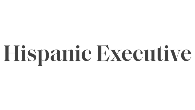 Hispanic Executive logo in black and gray text.