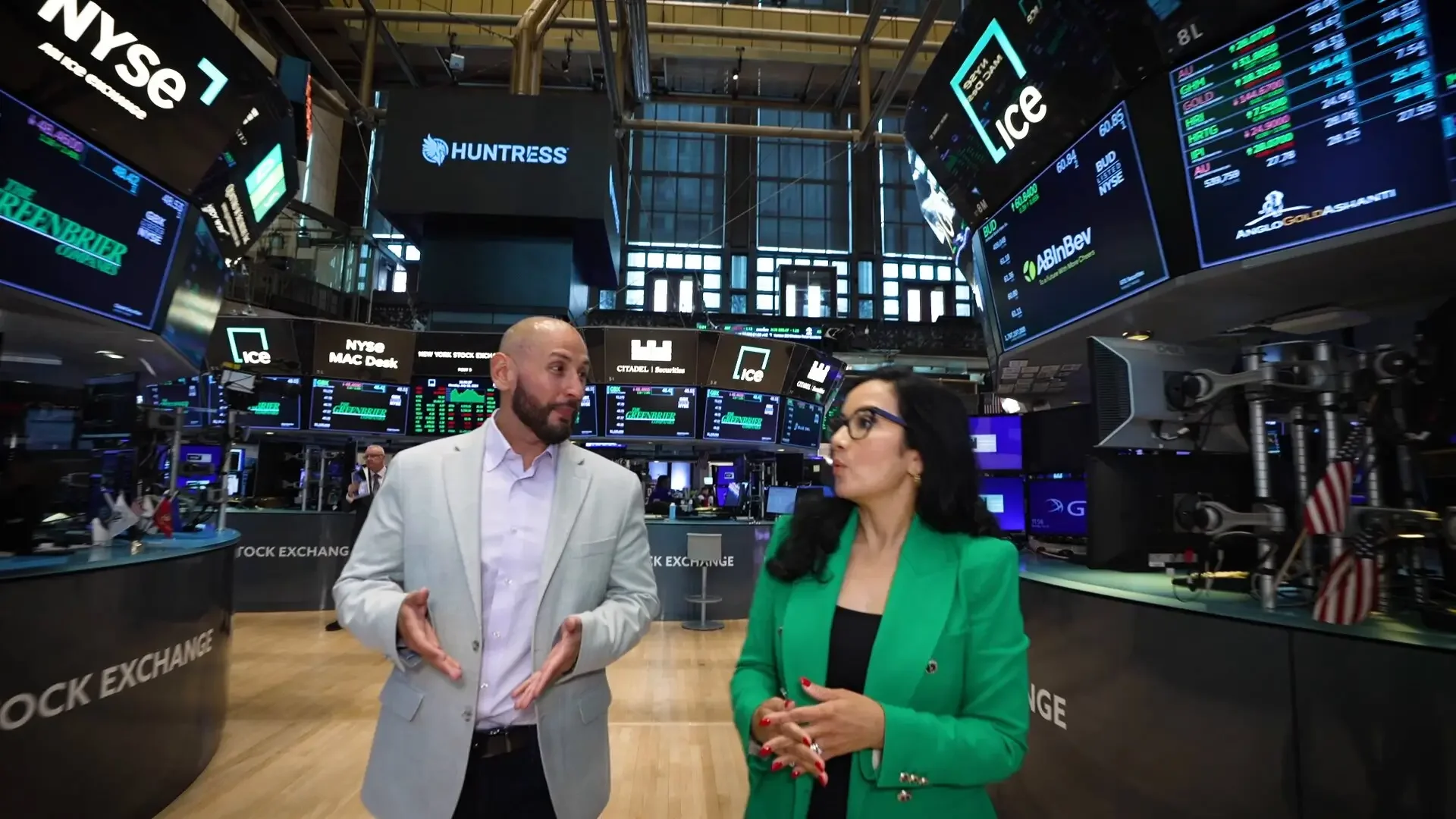 Marcos Torres leadership advisor and keynote speaker joined Judy Shaw on NYSEFloor Talk