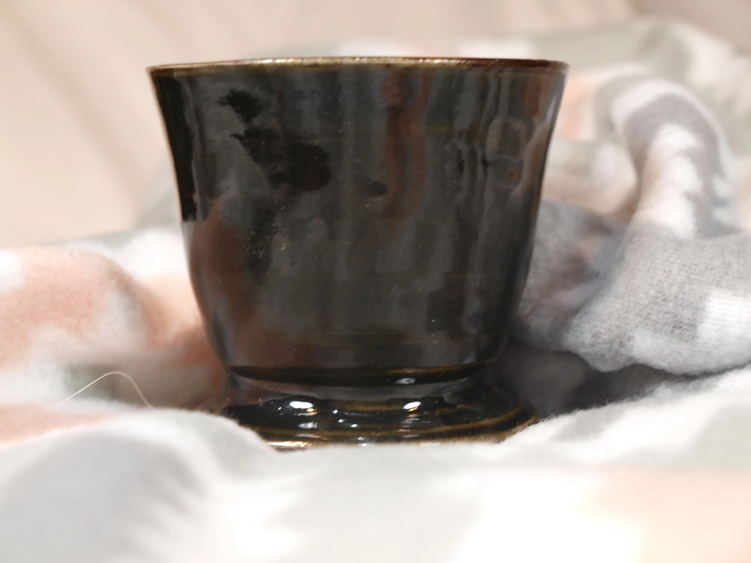 Ceramic Cup 4oz Hand Crafted Unique