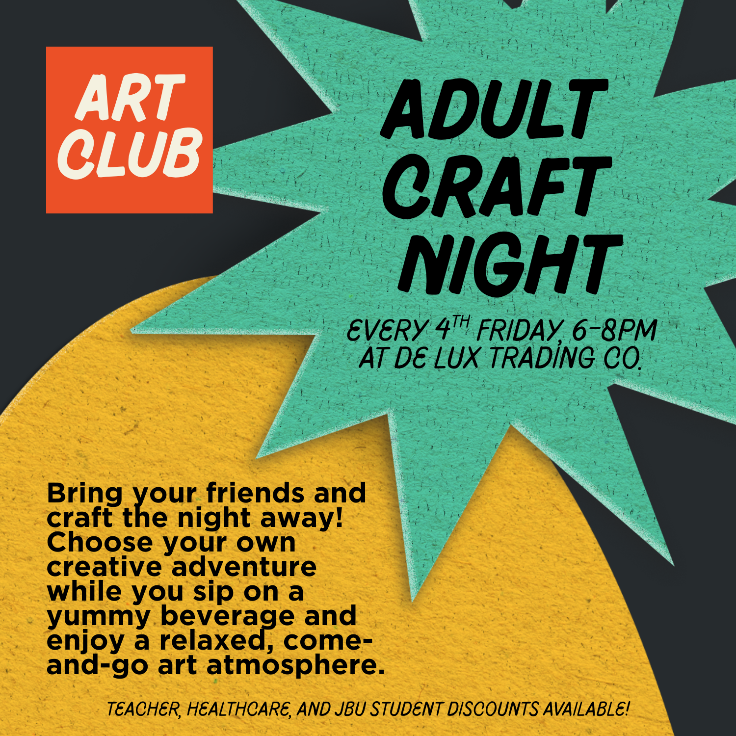 3/27: Adult Craft Night