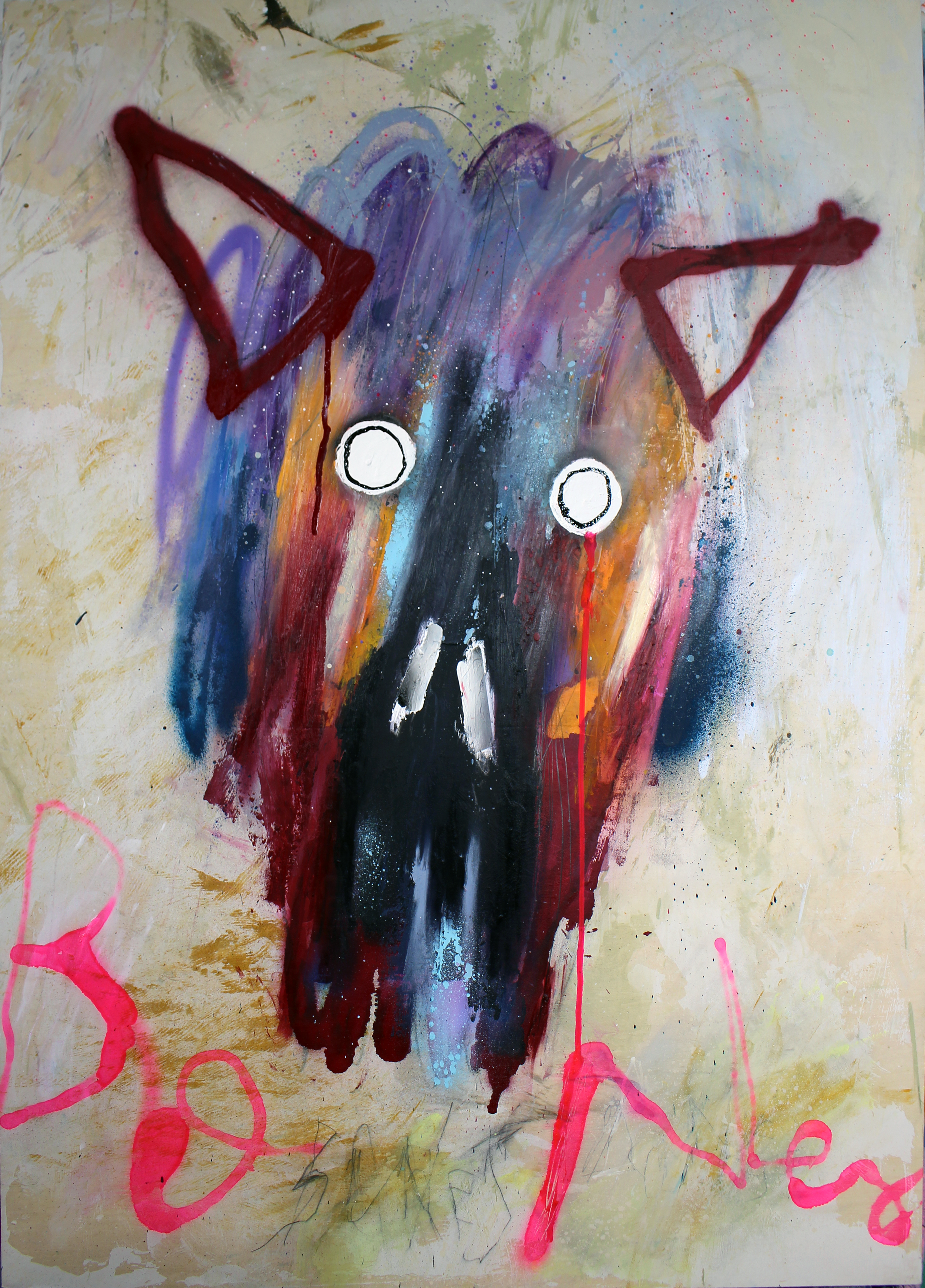 SandroBacchi_BONES_2026_Mixed media on wood_100x72cm.png