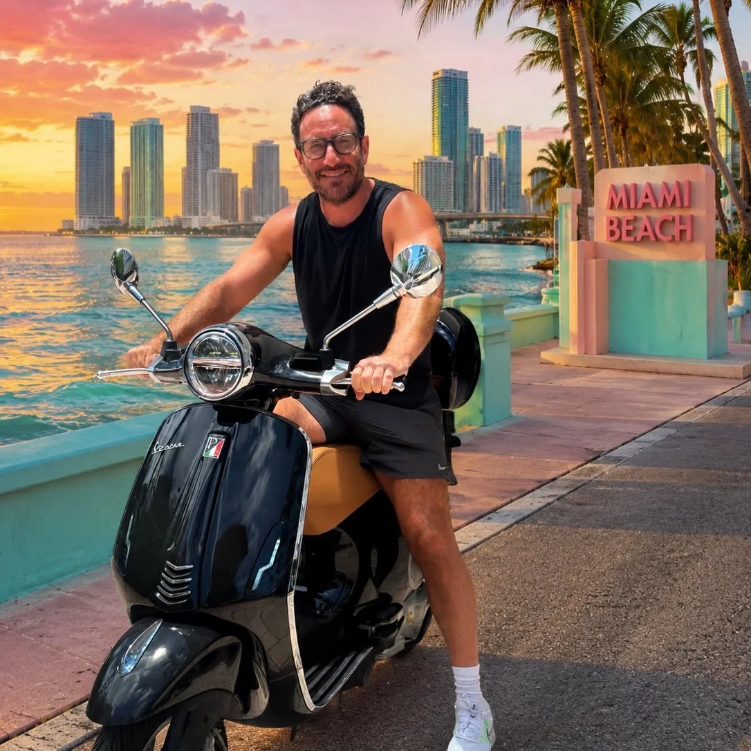 Jordan just picked up this custom Vespa 150cc and he&rsquo;s ready to lay the smackdown on Miami Beach traffic.

With a custom LED lighting package and a one-of-a-kind custom seat, this scooter isn&rsquo;t just transportation&mdash;it&rsquo;s a state