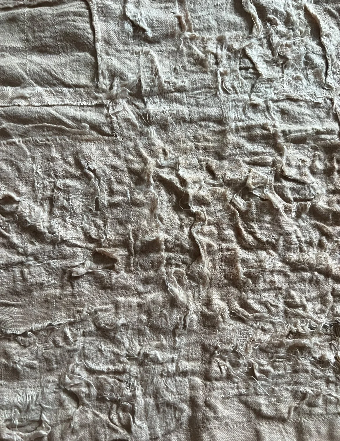 Carter Hyam Canberra Designer - Boro Linen Scarf designed by Carter Hyam in Ecru.jpeg