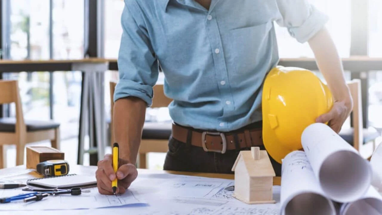 Vancouver commercial general contractor reviewing renovation plans