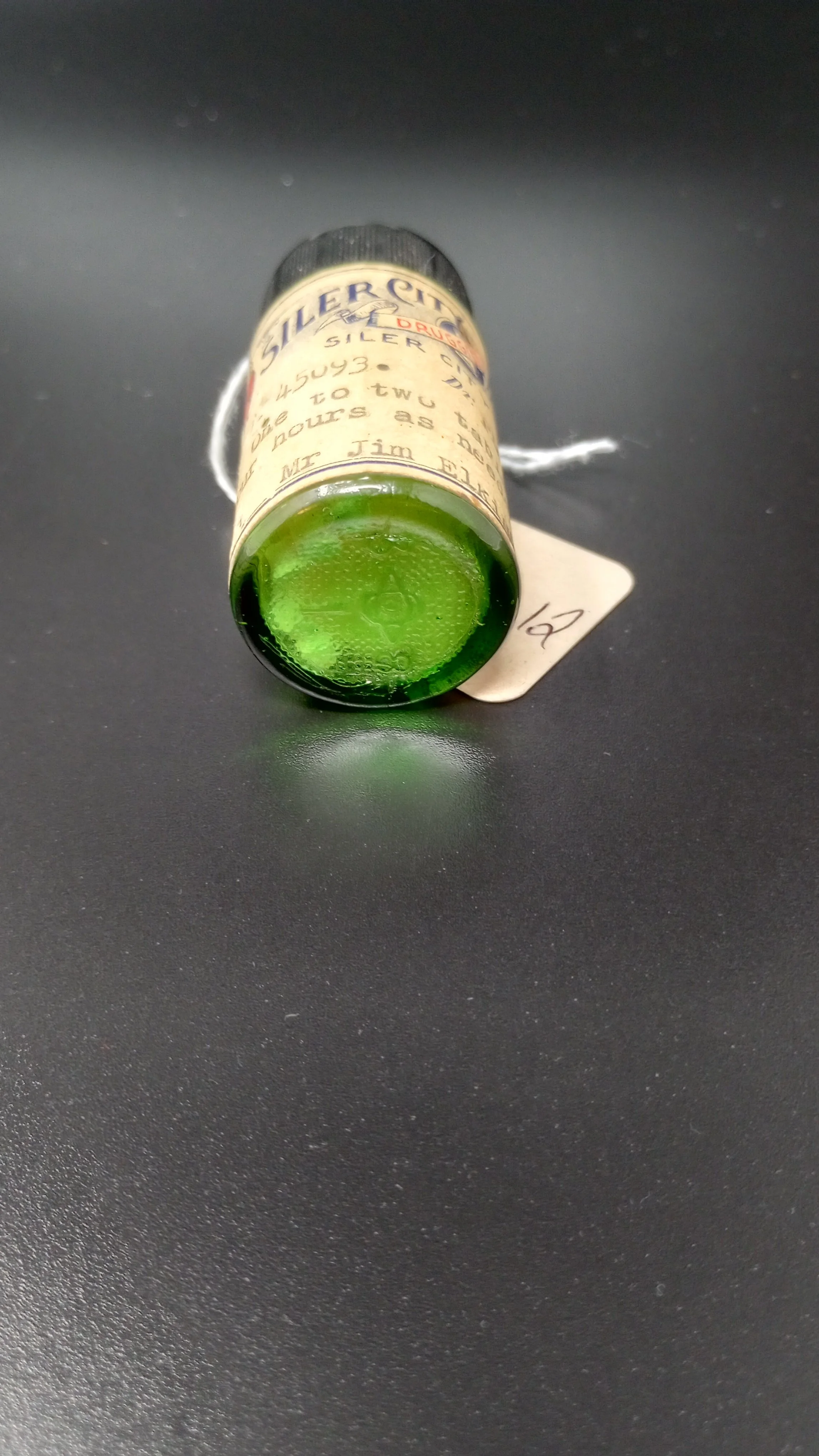 Vintage Siler City Drug Co Bottle