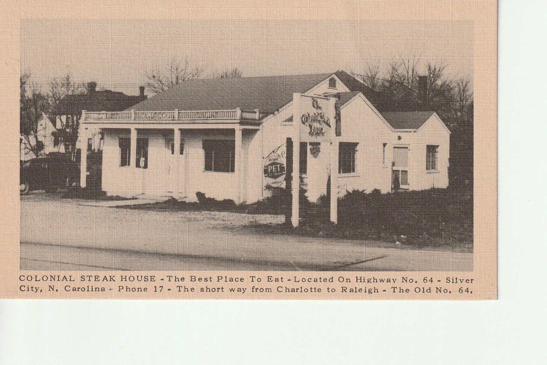 Colonial Steak House Siler City