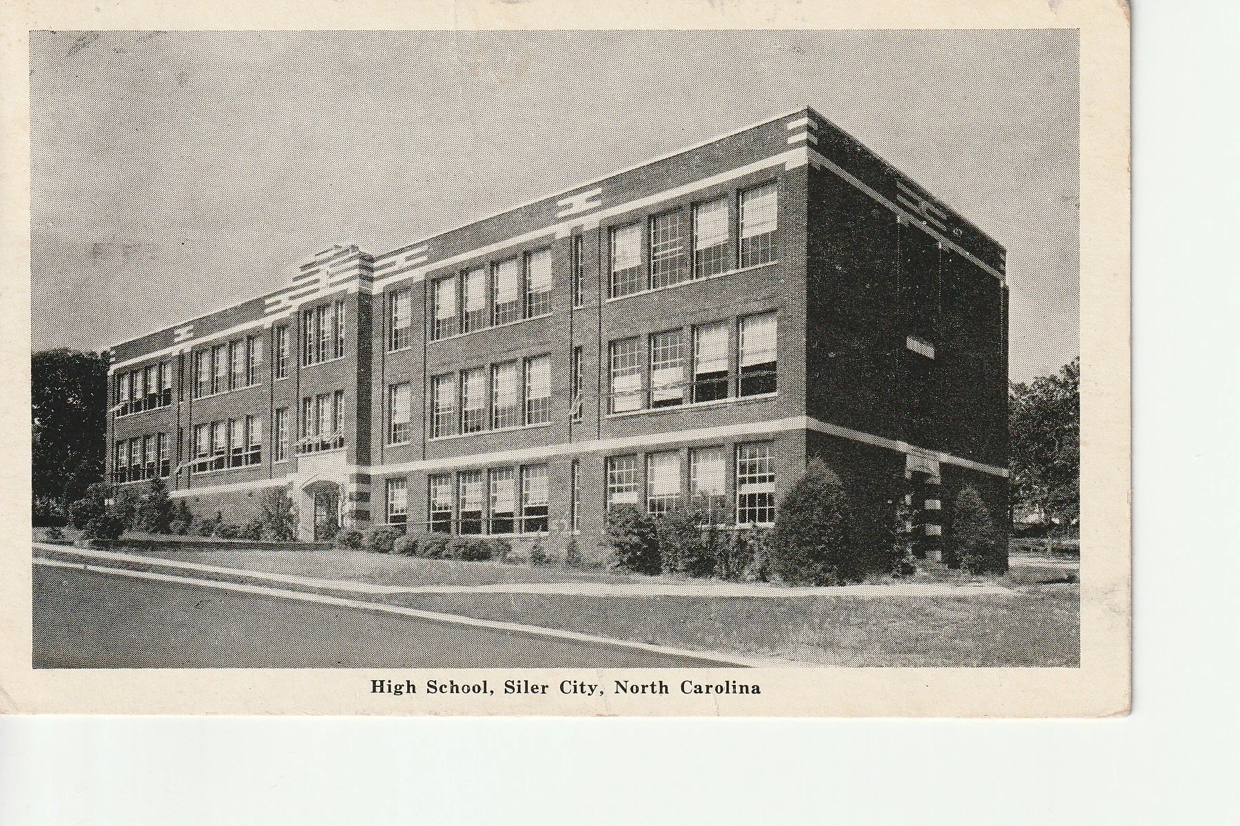 Siler City High School Postcard
