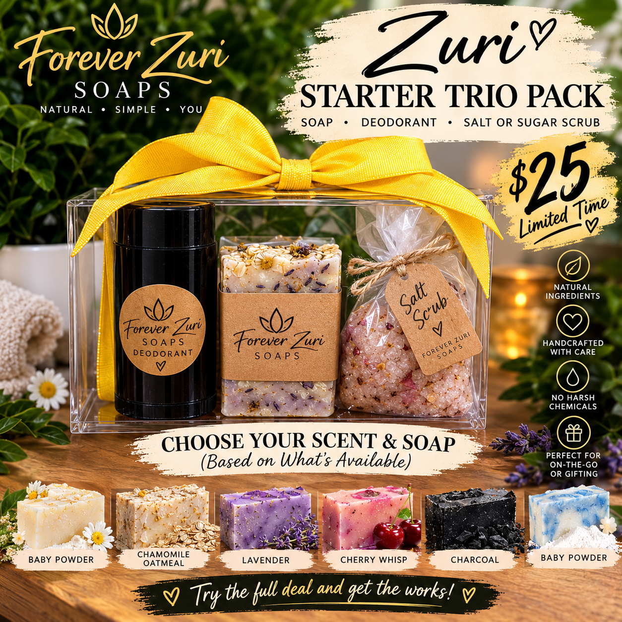 Zuri Starter Trio (3 Pk)