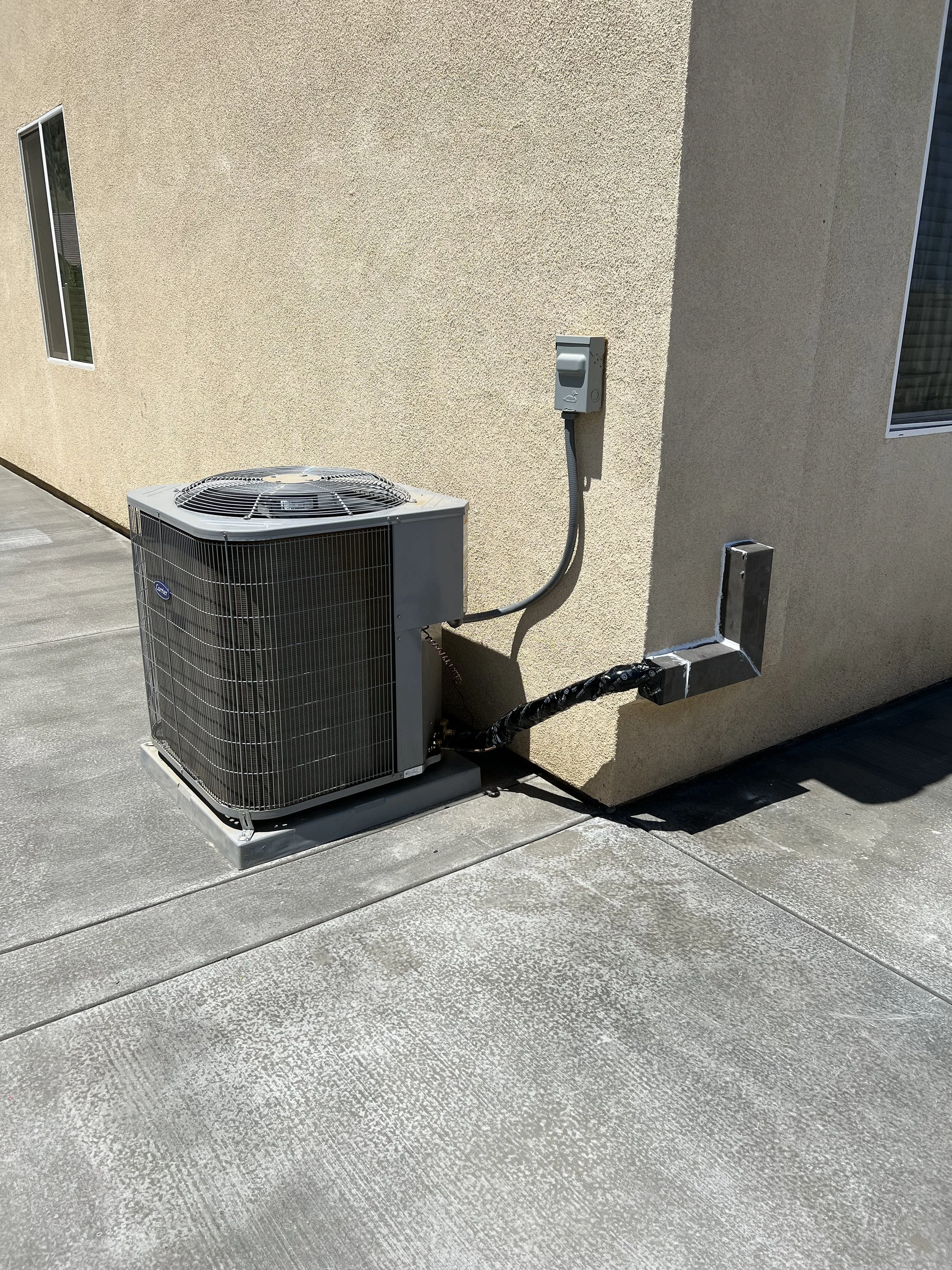 Condenser removal and installation.